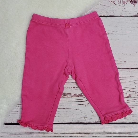 Carter's Floral Print Pants Bundle 3 Pairs 3-6 Mo - Picture 5 of 10